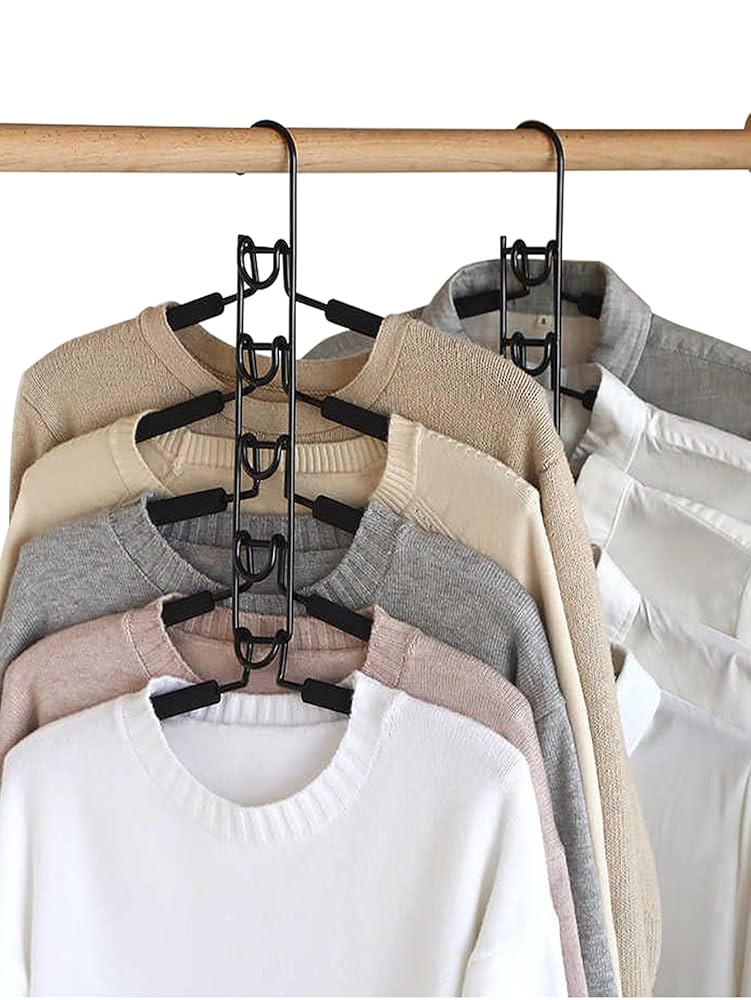 クローゼット 5段 回転可能 4本セット ズボンハンガー 衣類 楽天市場】送料無料 ズボンハンガー 折りたたみ 5段 省スペース